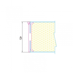 PVC45PA配45板（45mm）